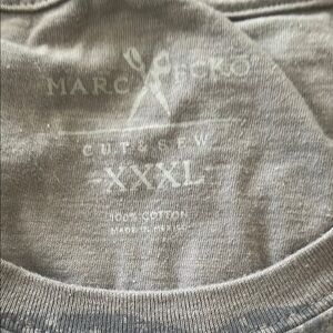Marc Ecko Cut & Sew Gray Short Sleeve Tee Soft 100% Cotton XXXL